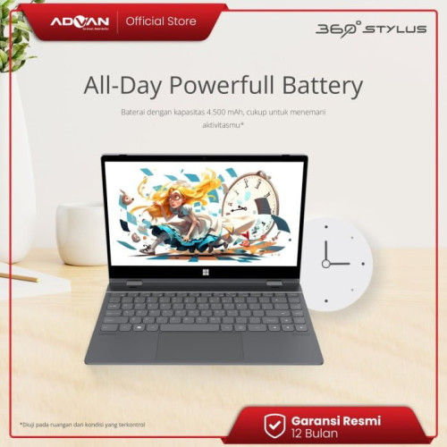 Advan 360 Stylus i5-1035G7 256GB SSD 8GB Touch Win114 Advan 360 Stylus i5-1035G7 256GB SSD 8GB Touch Win114