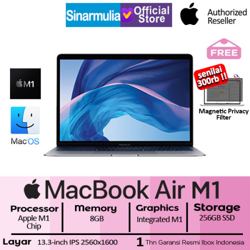 Apple MacBook Air 13 M1 Chip 256GB SSD 8GB 13" Mac