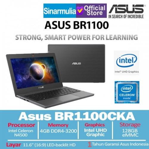 Asus BR1100CKA-GJ0411T Celeron N4500 128GB 4GB Windows10 Home