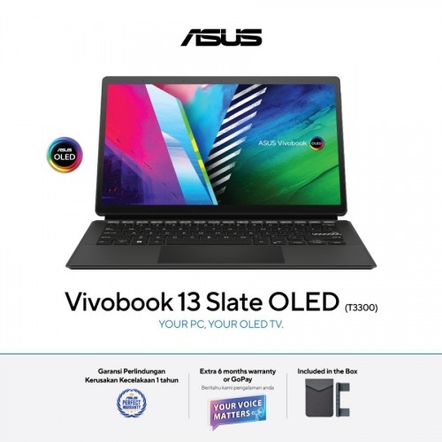 ASUS Vivobook 13 OLED T3300KA-OLED622 N6000 256GB SSD 8GB Windows112