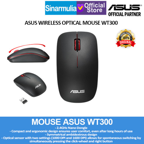 ASUS Wireless Optical Mouse WT300 Original1