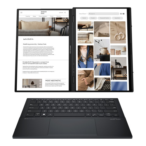 ASUS Zenbook DUO UX8406MA Intel Ultra 9 185H 2TB SSD 32GB ARC 3K OLED 120Hz Touch Win11+OHS7 ASUS Zenbook DUO UX8406MA Intel Ultra 9 185H 2TB SSD 32GB ARC 3K OLED 120Hz Touch Win11+OHS7