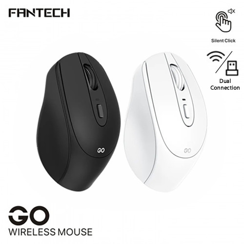 FANTECH GO Wireless Mouse W191s Silent Click DUAL MODE 2.4Ghz 1600DPI4