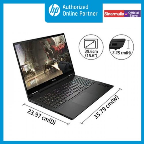 HP Omen 15-ek1035tx i7-10750H RTX3070 512GB SSD 8GB Win10+OHS 72%NTSC5
