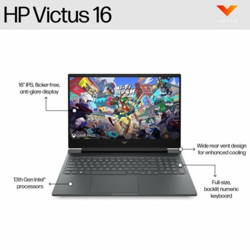 HP Victus Gaming 16-r0881TX i5-13500HX RTX4050 512GB SSD 16GB 165Hz 100%sRGB IPS Win11+OHS5 HP Victus Gaming 16-r0881TX i5-13500HX RTX4050 512GB SSD 16GB 165Hz 100%sRGB IPS Win11+OHS5