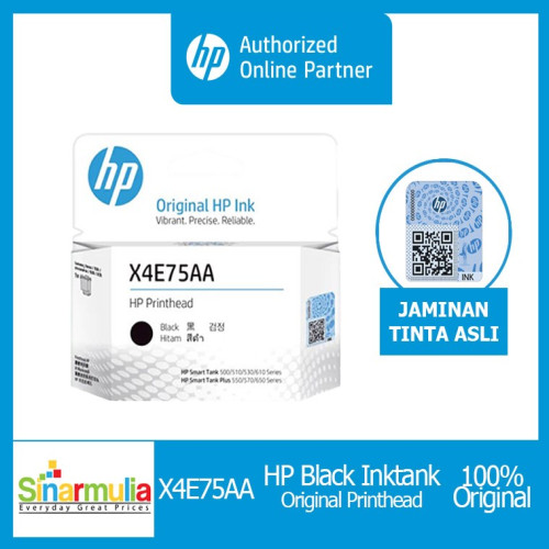 HP X4E75A Black Inktank Printhead1