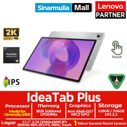 Lenovo Idea Tab Plus - 12.1" 2.5K 90Hz MediaTek Dimensity 6400 - Tablet Android - Garansi Resmi2