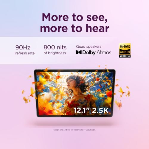 Lenovo Idea Tab Plus - 12.1" 2.5K 90Hz MediaTek Dimensity 6400 - Tablet Android - Garansi Resmi17