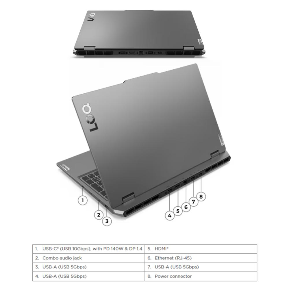 Lenovo LOQ Gaming i5-13450HX RTX3050 512GB SSD 12GB/16GB 144Hz 100%sRGB IPS Win11+OHS - foto 3