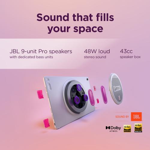 Lenovo Tab Plus Gen 2 - 12.1" 2.5K 120Hz - MediaTek Dimensity 7400 - 9 Speaker JBL Dolby Atmos - Tablet Android Garansi Resmi2