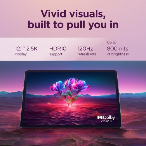 Lenovo Tab Plus Gen 2 - 12.1" 2.5K 120Hz - MediaTek Dimensity 7400 - 9 Speaker JBL Dolby Atmos - Tablet Android Garansi Resmi9