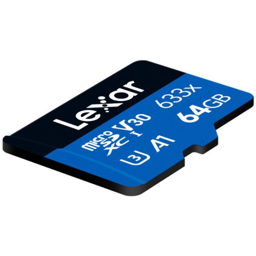 Lexar Microsd 64GB 100MB/s High Performance 633x MicroSDHC UHS-I A14 Lexar Microsd 64GB 100MB/s High Performance 633x MicroSDHC UHS-I A14