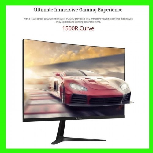 Monitor Gaming 27" ViewSonic VX2718-2KPC-MHD 165Hz 1ms QHD Curved6