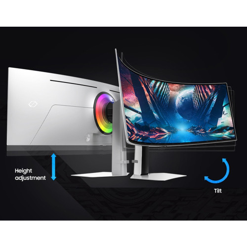 Monitor Gaming LED Samsung 49" Odyssey OLED G9 G93SC DQHD 240Hz 0.03ms HDR10+4 Monitor Gaming LED Samsung 49" Odyssey OLED G9 G93SC DQHD 240Hz 0.03ms HDR10+4