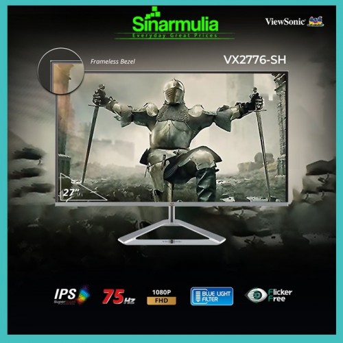 Monitor LED 27 ViewSonic VX2776-SH 75Hz IPS 100% sRGB Full HD