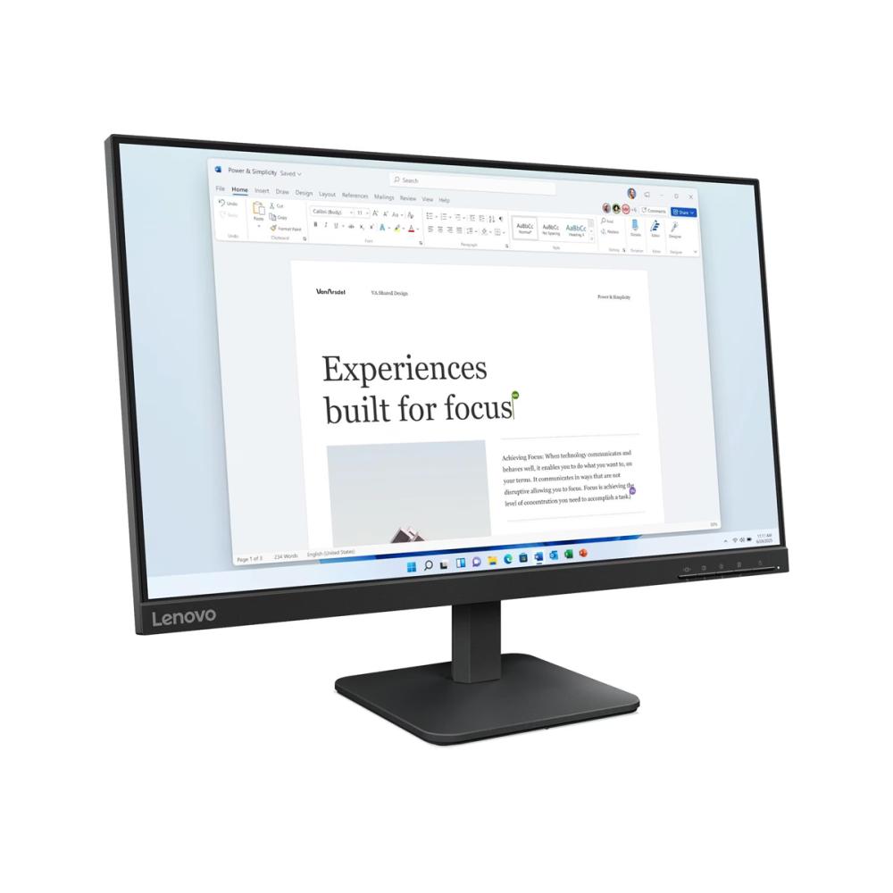 Monitor LED Lenovo L24-4e 23.8 IPS 100Hz HDMI VGA 99%sRGB Eye Caring - foto 8