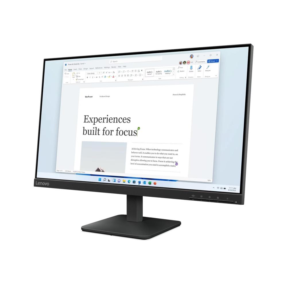 Monitor LED Lenovo L24-4e 23.8 IPS 100Hz HDMI VGA 99%sRGB Eye Caring - foto 7