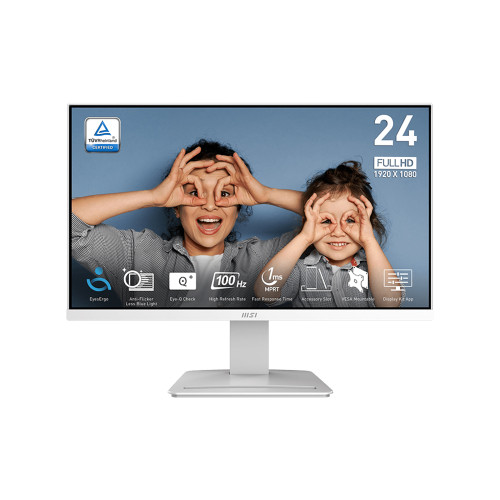 Monitor LED MSI PRO MP2412W 23.8" FHD VA 100Hz 1ms 99%sRGB2 Monitor LED MSI PRO MP2412W 23.8" FHD VA 100Hz 1ms 99%sRGB2