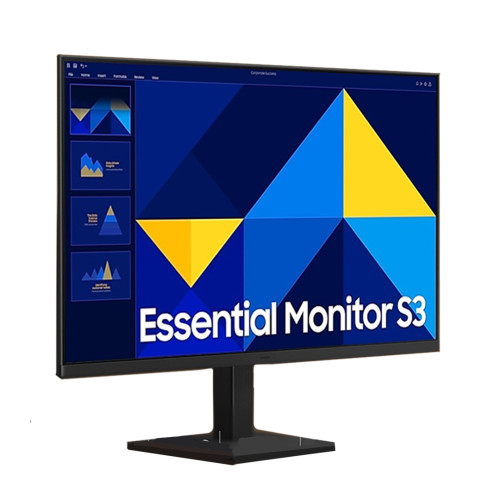 Monitor LED Samsung 24" Essential S3 S24D300 IPS FHD 100Hz