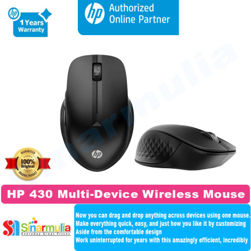 Mouse HP 430 Wireless 4000 DPI USB Garansi Resmi HP Indonesia1