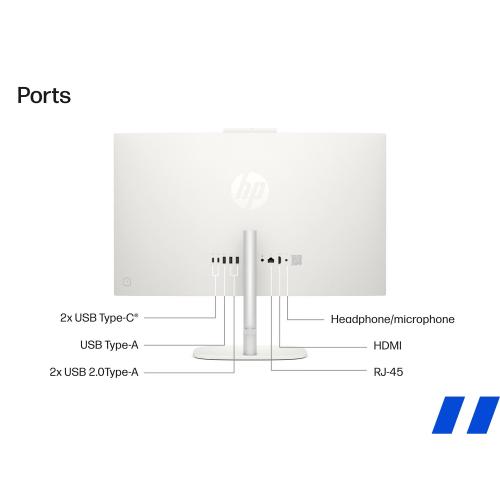 PC HP OmniStudio AiO 24-cu0111d Core 3 100U 512GB SSD 8GB FHD IPS 100%sRGB Win11+OHS8