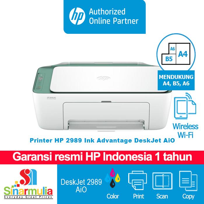 Printer HP 2989 Ink Advantage Deskjet All In One Wireless Print Copy Scan - foto 1