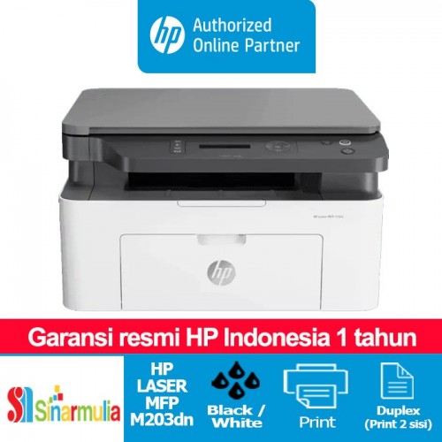 Printer HP LaserJet Pro M203dn Print Duplex Network