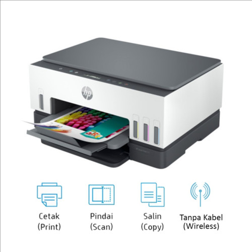 Printer HP Smart Tank 670 All-in-One Print Scan Copy Garansi Resmi5