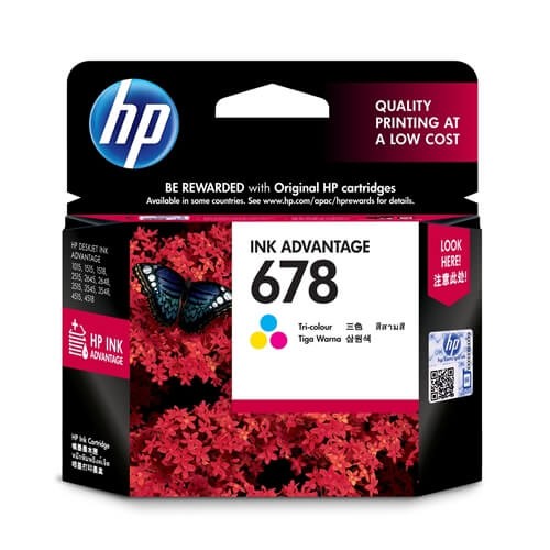 HP 678 Tri-colour Ink Cartridge_3