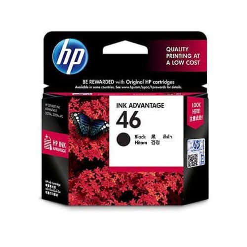 HP 46 Black Ink Catridge