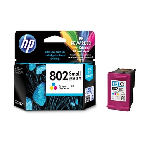HP 802 Small Tri-Color Ink Cartridge HP 802 Small Tri-Color Ink Cartridge