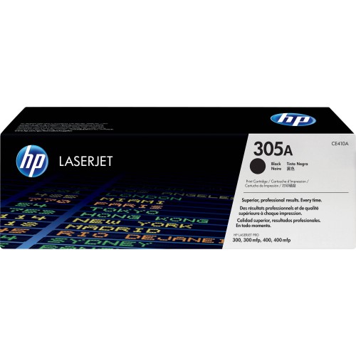 HP 305A Black Toner  ( CE410A )