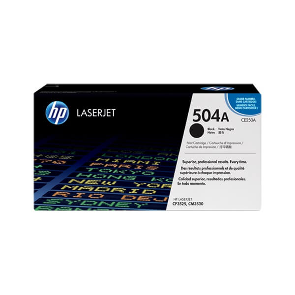 HP 504A Black Toner (CE250A)