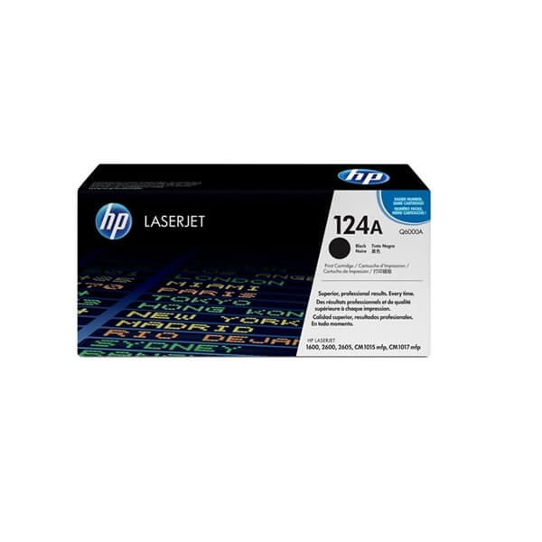 HP 124A Black Toner (Q6000A)