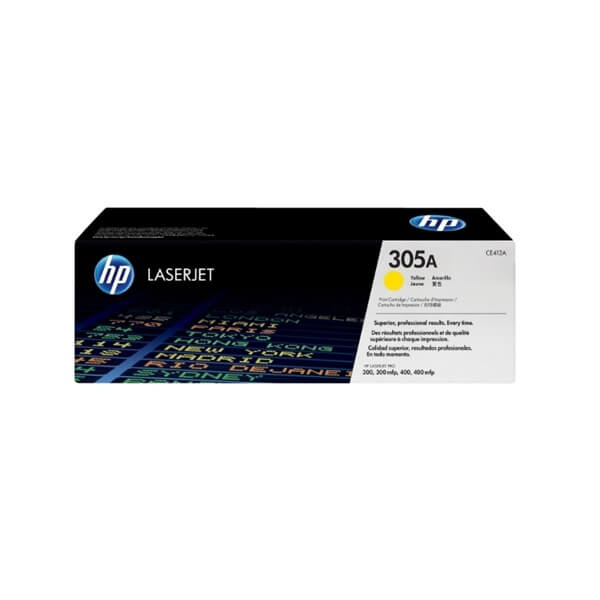 HP 305A Yellow Toner ( CE412A )