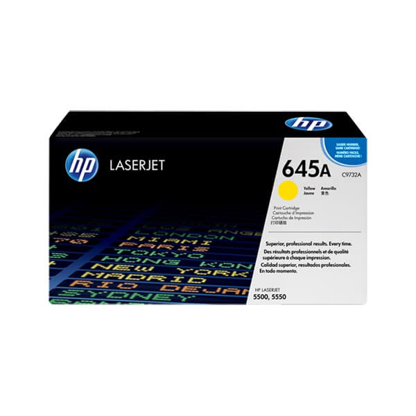 HP 645A Yellow Toner ( C9732A)