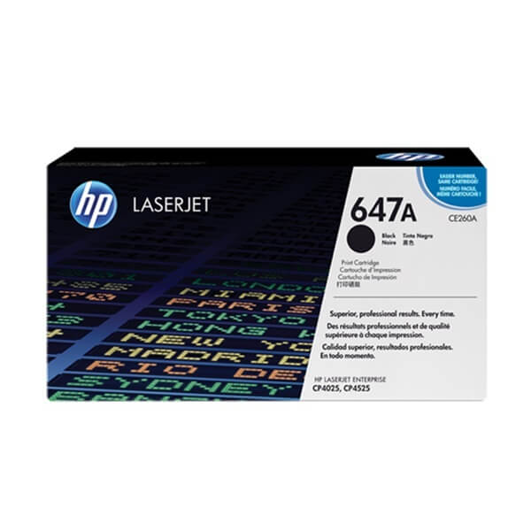 HP 647A Black Toner (CE260A)