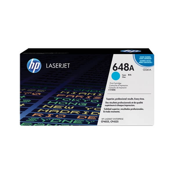 HP 648A Cyan Toner (CE261A)