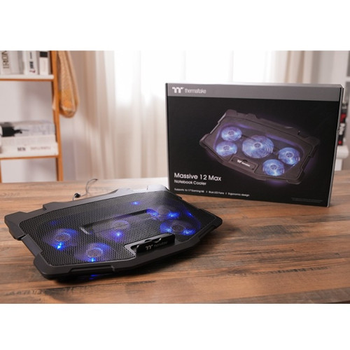 Thermaltake Massive 12 Max Notebook Cooler - Black4 Thermaltake Massive 12 Max Notebook Cooler - Black4