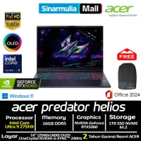 ACER Predator Helios Neo 16S AI PHN16S-71 Ultra 9 275HX RTX5060 1TB SSD 16GB OLED 2K 240Hz Win11+OHS4