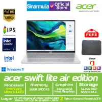ACER Swift Lite 14 Air Edition SFL14-54M Ultra 5 115U 512GB SSD 16GB WUXGA IPS Win11+OHS9