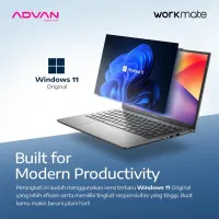 Advan Workmate Ryzen 5 3500U 256GB SSD 8GB IPS Win11 - foto 2