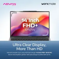 Advan Workmate Ryzen 5 3500U 256GB SSD 8GB IPS Win11 - foto 5