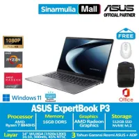 ASUS ExpertBook P3 PM3406CHAP Ryzen 7 8840HS 512GB SSD 16GB FHD WUXGA Win11+OHS1