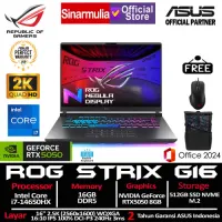 ASUS ROG Strix G16 G615JHR i7-14650HX RTX5050 512GB SSD 16GB 2.5K WQXGA 100%sRGB 240Hz 3ms Win11+OHS6