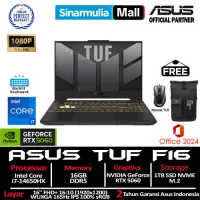 ASUS TUF Gaming F16 FX608JMR i7-14650HX RTX5060 1TB SSD 16GB WUXGA FHD+ IPS 165Hz 100% sRGB Win11+OHS1