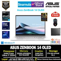 ASUS Zenbook 14 OLED UX3405MA Intel Ultra 7 155H 1TB SSD 32GB Touch 3K1