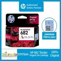 HP 682 Tricolor Original Ink Advantage Cartridge Tinta Printer Original1
