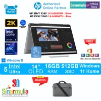 HP ENVY X360 14-fc0555TU/fc0666TU Intel Ultra 5 125U 512GB SSD 16GB OLED Touch Win11+OHS12