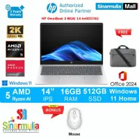HP OmniBook 3 NGAI Ryzen AI 5 430 512GB SSD 16GB 2K IPS Win11+OHS - hv0037AU7
